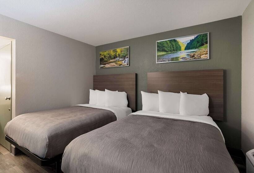 2ダブルベッドのスタンダードルーム, Quality Inn Elk Grove Sacramento