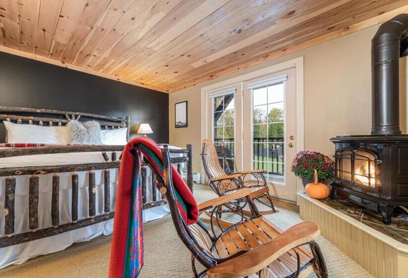 Номер Deluxe Кровать Кинг, The Alpine Lodge