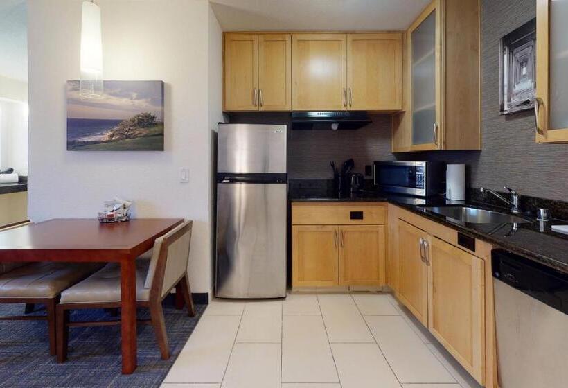 带大床的套房, Residence Inn San Diego Del Mar