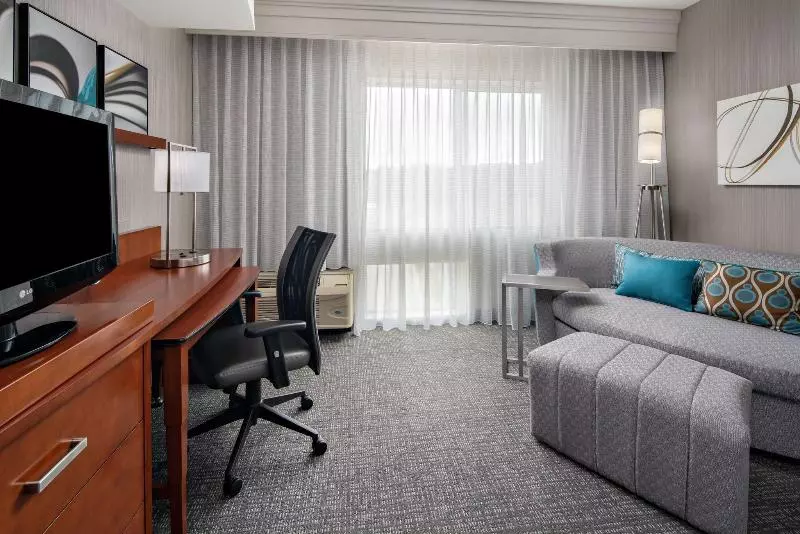 اتاق استاندارد با تخت بزرگ, Courtyard By Marriott Raleigh North/triangle Town Center