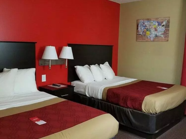 ２ダブルベッドのスタンダードルーム, Econo Lodge