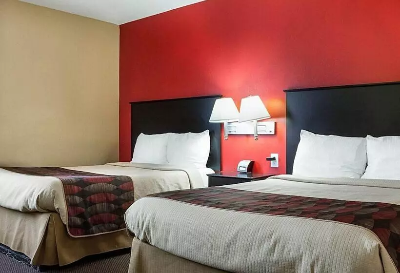 ２ダブルベッドのスタンダードルーム, Econo Lodge