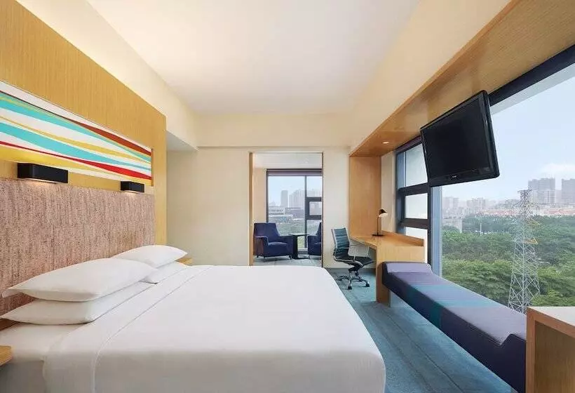 ダブルベッドのスタンダードスタジオ, Aloft Nanhai Foshan
