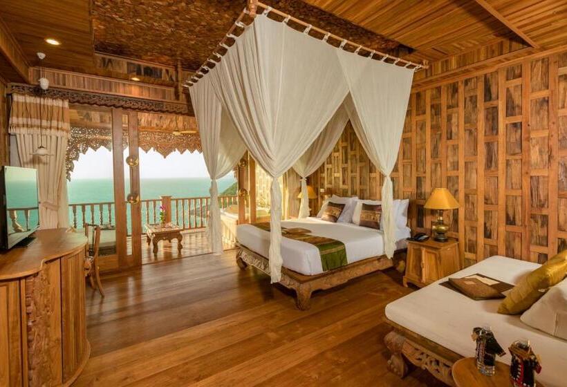 Номер Deluxe Вид на Море, Santhiya Koh Yao Yai Resort & Spa   Compulsory Join Santhiya Speedboat From To Ao Po Grand Marina At