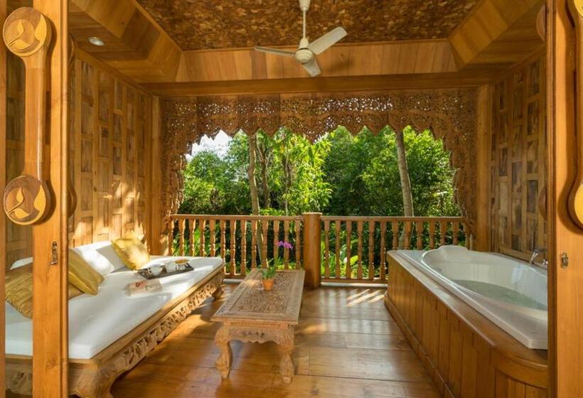 Номер Deluxe Вид на Сад, Santhiya Koh Yao Yai Resort & Spa   Compulsory Join Santhiya Speedboat From To Ao Po Grand Marina At