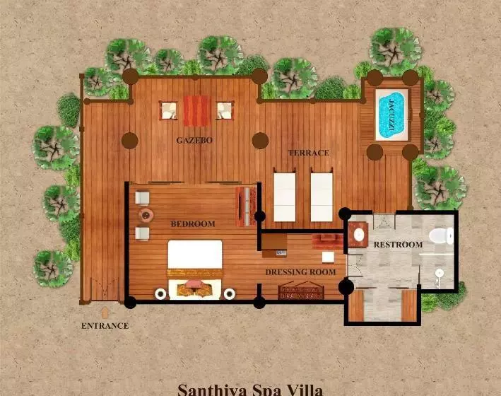 ビラホテル1ベッドルーム, Santhiya Koh Yao Yai Resort & Spa