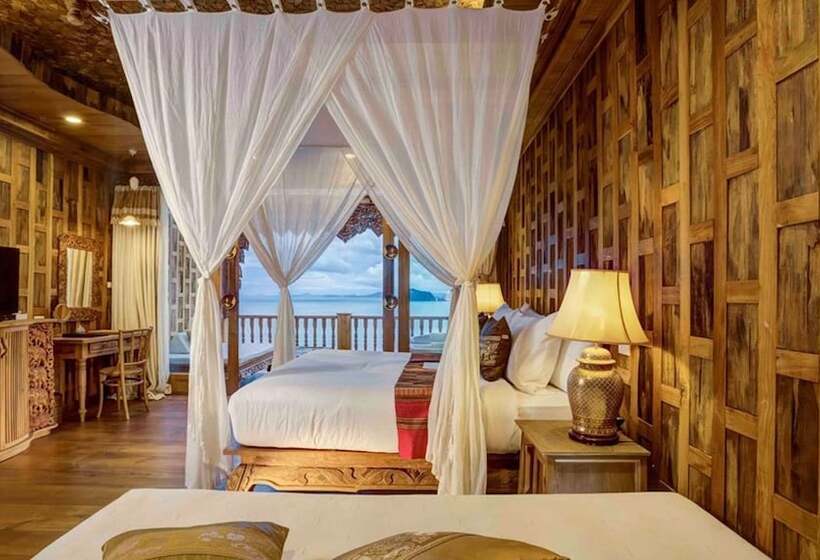 Номер Deluxe Вид на Море, Santhiya Koh Yao Yai Resort & Spa   Compulsory Join Santhiya Speedboat From To Ao Po Grand Marina At