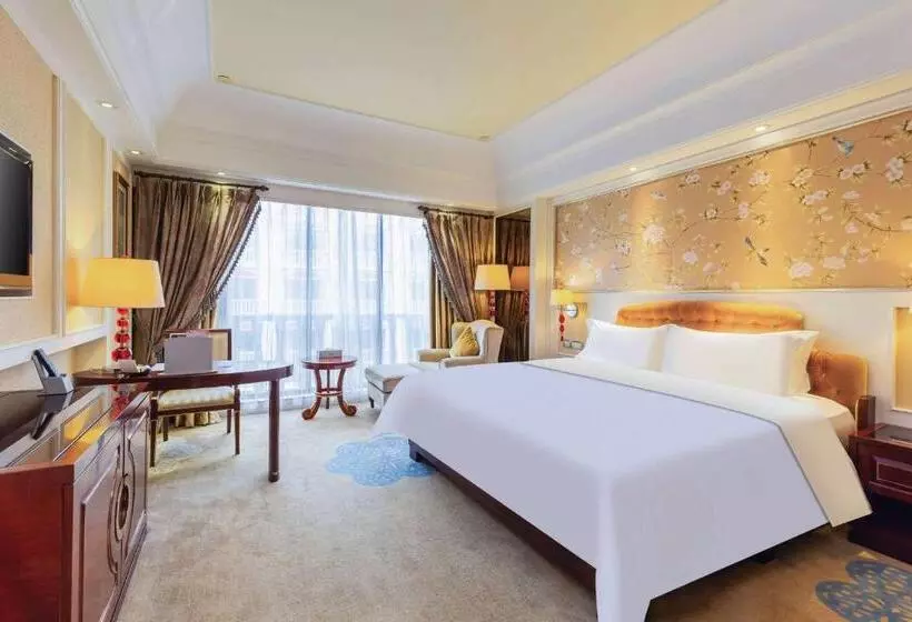 キングサイズベッドのエクゼクティブルーム, Wyndham Foshan Shunde