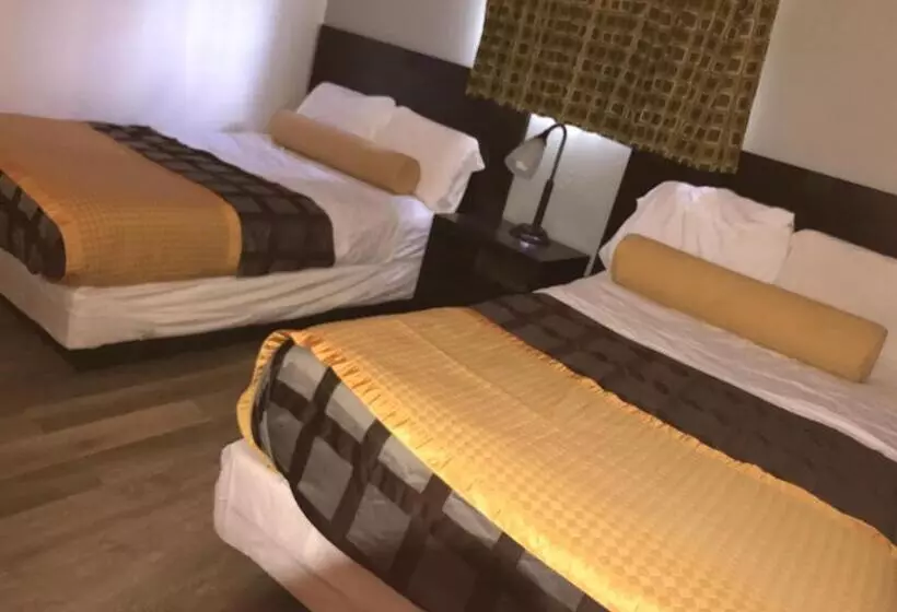 2ダブルベッドのスタンダードルーム, Belmont Inn & Suites Virginia Beach