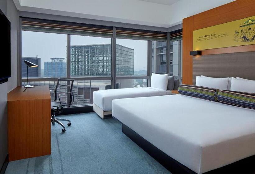 اتاق استاندارد با تخت بزرگ, Aloft Kuala Lumpur Sentral