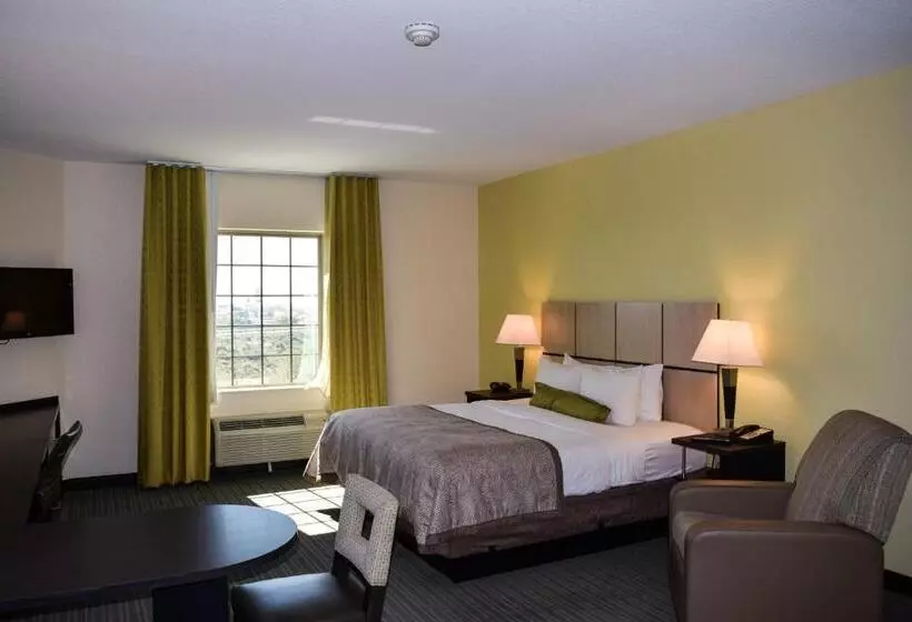 キングサイドベッドのスタンダードワンルーム, Candlewood Suites Monahans, An Ihg