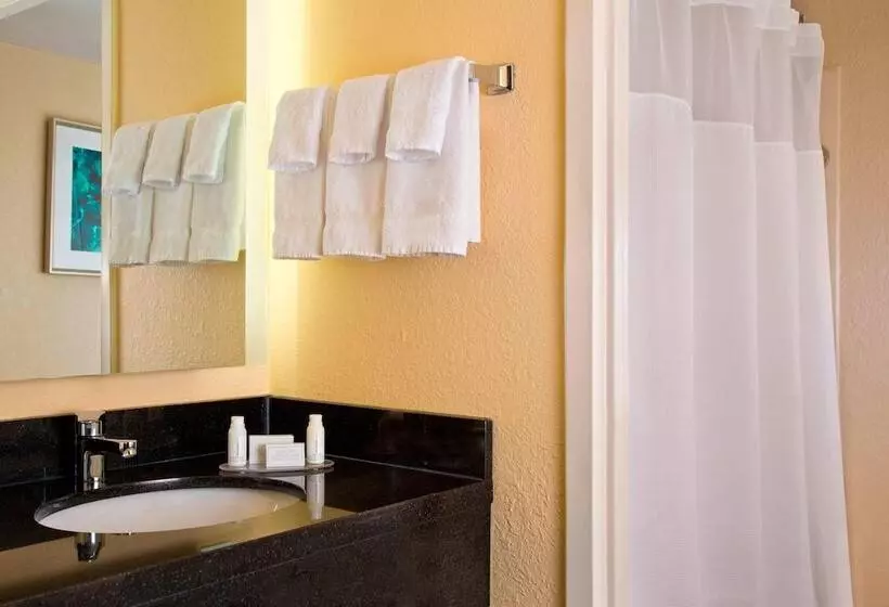 2ダブルベッドのスタンダードルーム, Fairfield Inn & Suites By Marriott Orlando Lake Buena Vista In The Marriott Village
