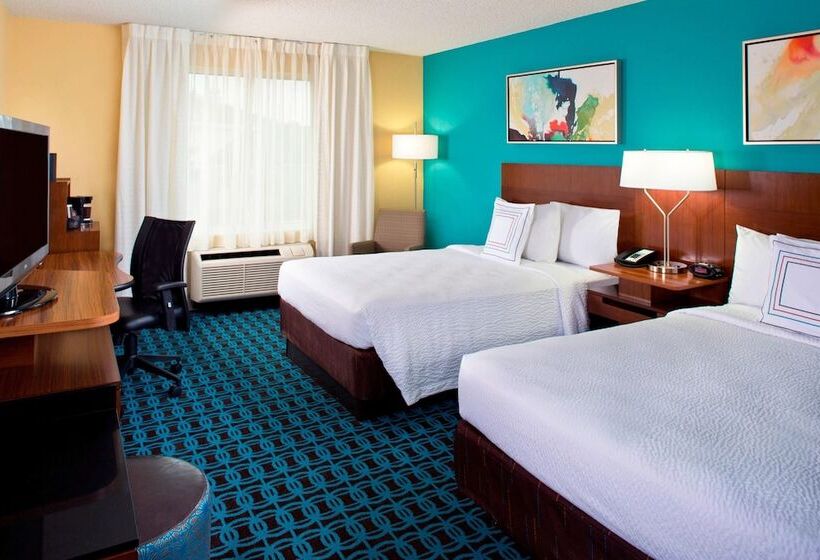 غرفه قياسيه سريرين مزدوجين, Fairfield Inn & Suites By Marriott Orlando Lake Buena Vista In The Marriott Village