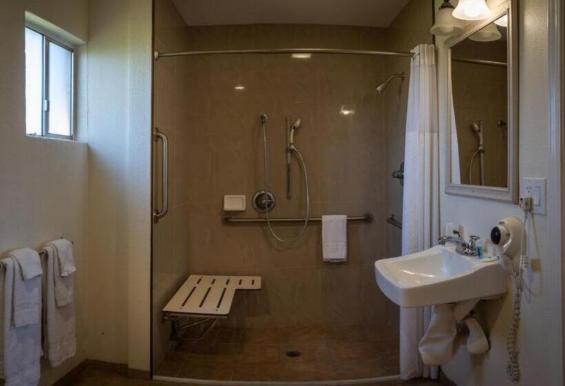 장애인을 위한 킹사이즈 침대 스탠다드 룸, Rodeway Inn Near Universitygateway To Yosemite