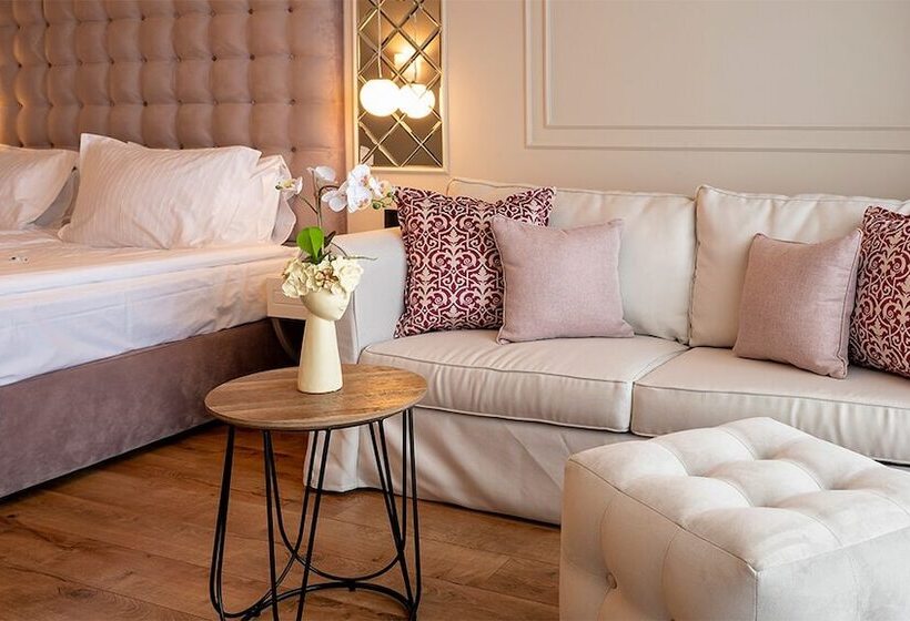 디럭스 룸 측면 바다 전망, Casa Di Fiore Spa And Medical Hotel, Mineral Pools & Private Beach