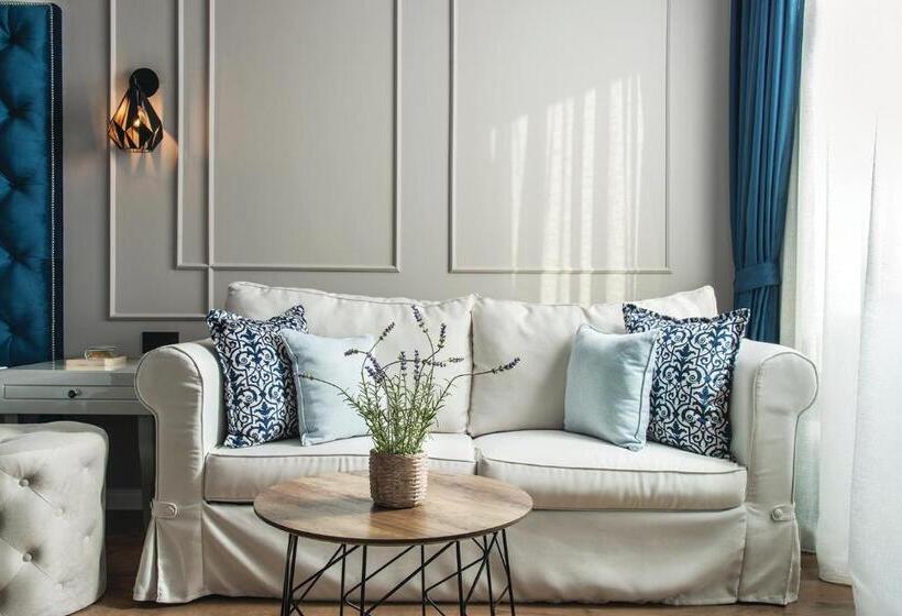 디럭스 룸 측면 바다 전망, Casa Di Fiore Spa And Medical Hotel, Mineral Pools & Private Beach