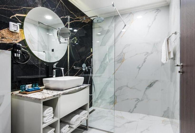 디럭스 룸 측면 바다 전망, Casa Di Fiore Spa And Medical Hotel, Mineral Pools & Private Beach