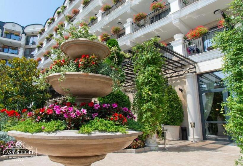 디럭스 룸 측면 바다 전망, Casa Di Fiore Spa And Medical Hotel, Mineral Pools & Private Beach