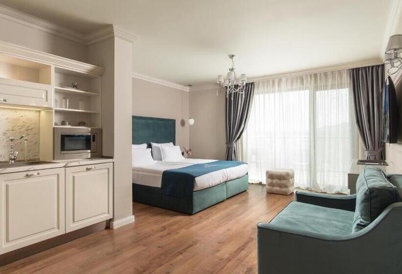 스탠다드 스튜디오 공원 전망, Casa Di Fiore Spa And Medical Hotel, Mineral Pools & Private Beach