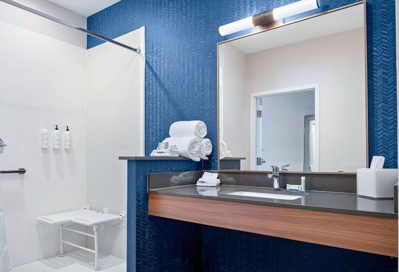适合残疾人使用的标准间, Fairfield By Marriott Inn & Suites Corinth South Denton Area