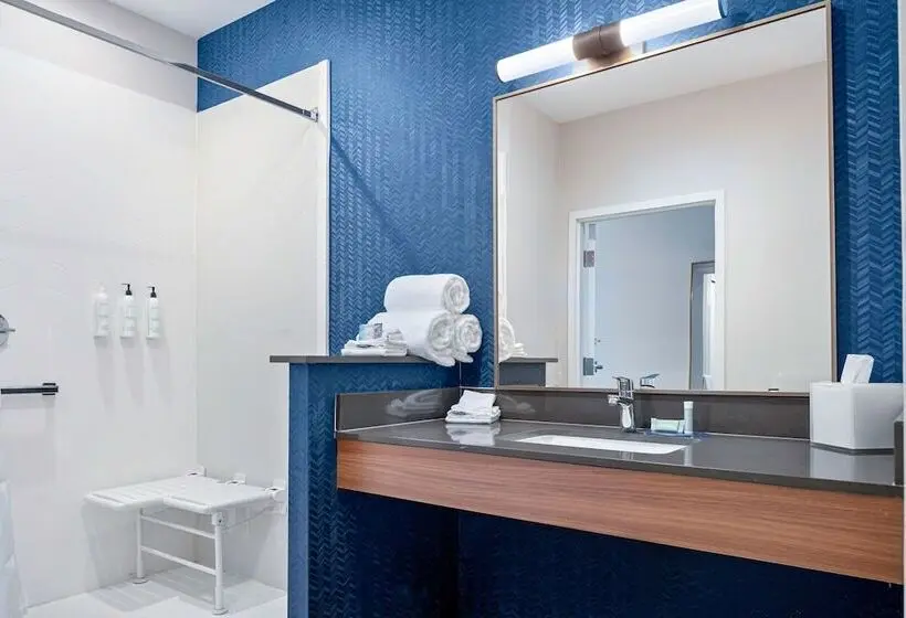 身障者適用スタンダードルーム, Fairfield By Marriott Inn & Suites Corinth South Denton Area