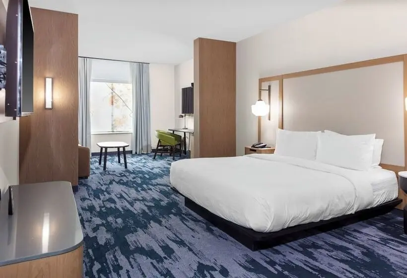 身障者適用スタンダードルーム, Fairfield By Marriott Inn & Suites Corinth South Denton Area