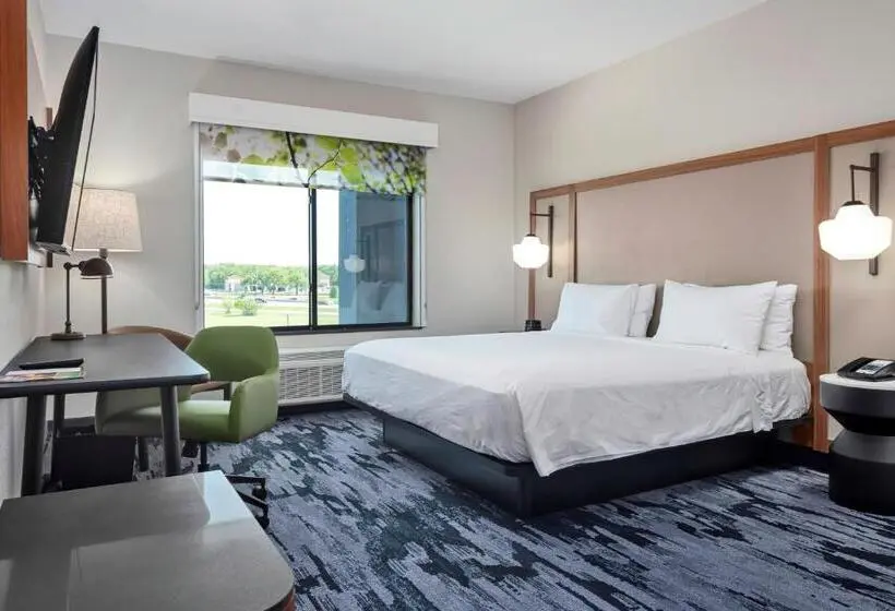 キングサイズベッドのスイートルーム, Fairfield By Marriott Inn & Suites Corinth South Denton Area