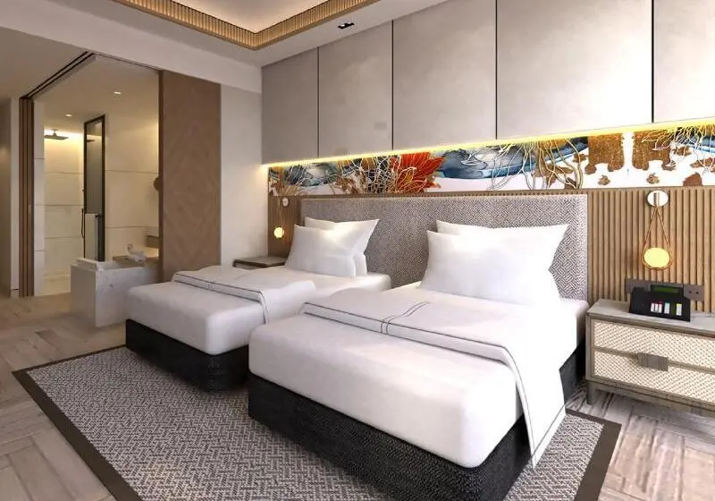 バルコニー付きデラックスルーム, Pullman Lombok Merujani Mandalika Beach Resort