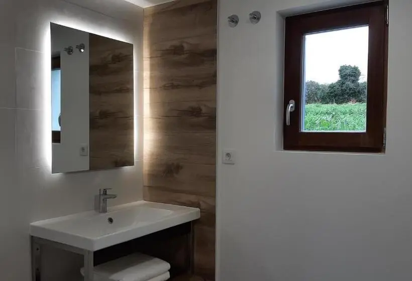 キングサイズベッドのスタンダードルーム, Rectoral De Boente