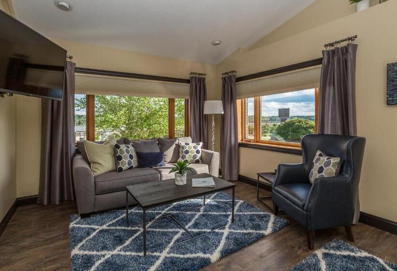 디럭스 스위트 킹 침대, River View Lodge