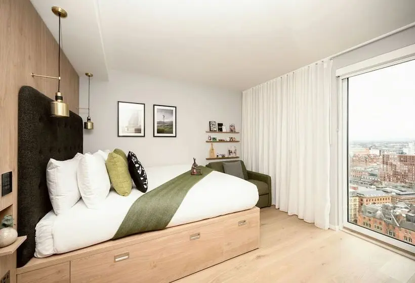 استودیوی استاندارد با چشم‌انداز شهر, Wilde Aparthotels Manchester City Centre