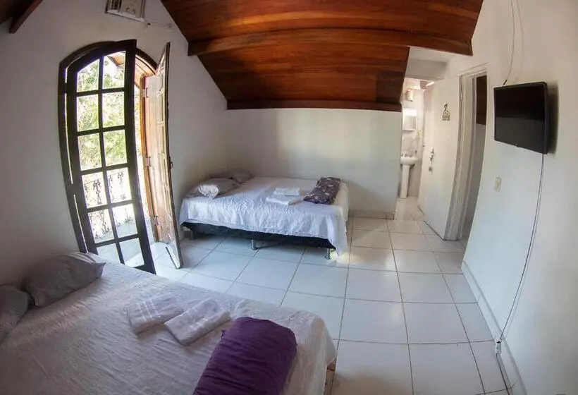 Economy Quadruple Room, Pousada Pérola Do Guarujá Ltda  Me