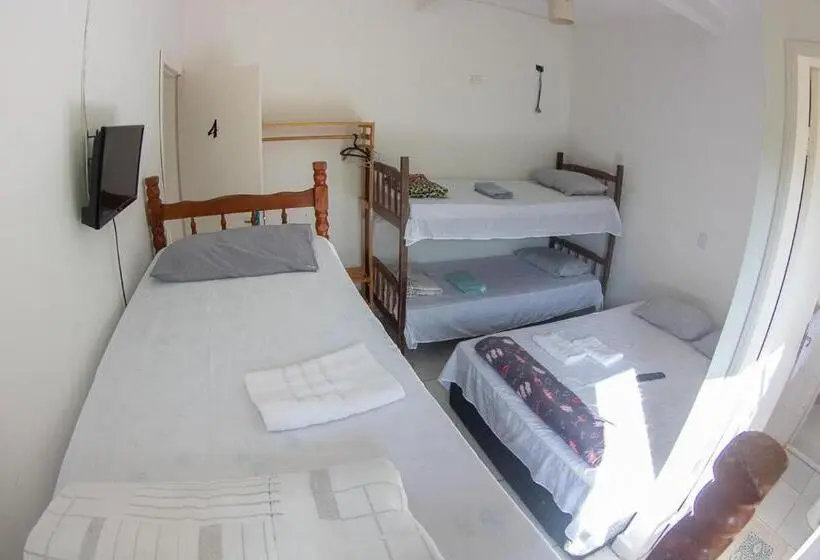 Economy Quadruple Room, Pousada Pérola Do Guarujá Ltda  Me