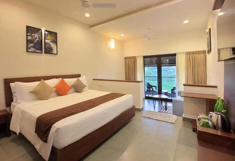 Standard-huone King-vuode, Tea Terrain Resorts & Spa