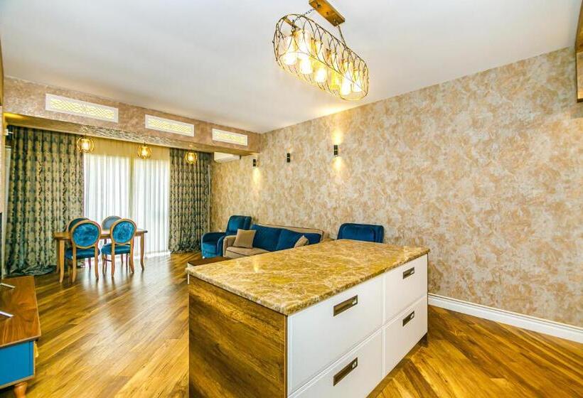 آپارتمان 1 خوابه با چشم‌انداز دریا, Park Azure Residance