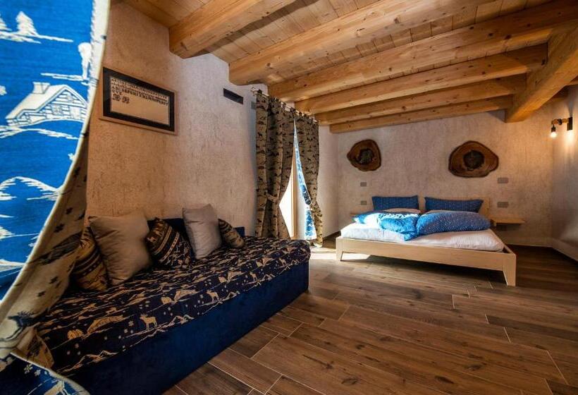 חדר סטנדרט לארבעה, Bed & Breakfast Alchemilla