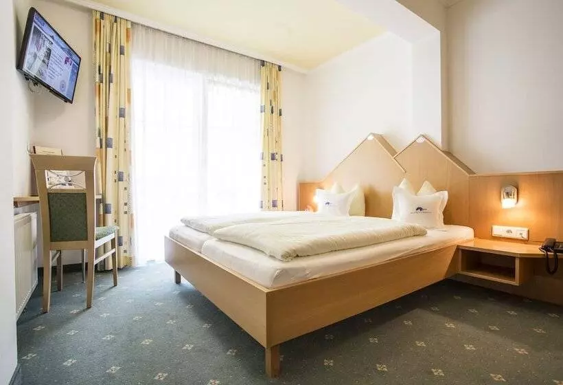 Standard Yhden Hengen Huone Parveke, Alpenaussicht