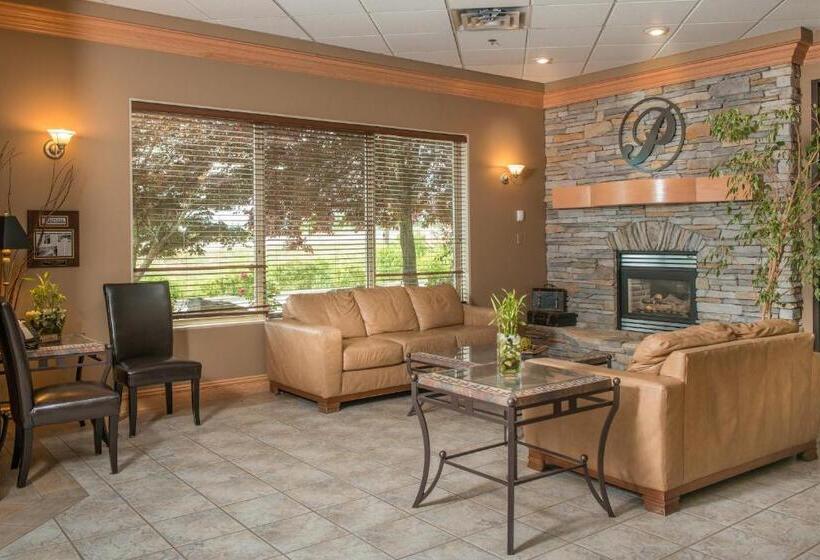 带2个双人床的标准工作室, Hilltop Inn  Salmon Arm