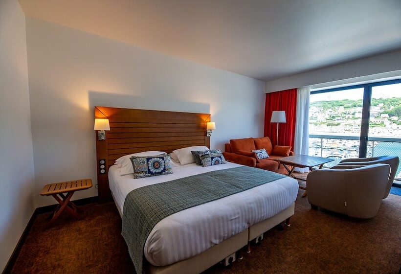 חדר סופריור לשלושה עם נוף לים, Le Grand Pavois