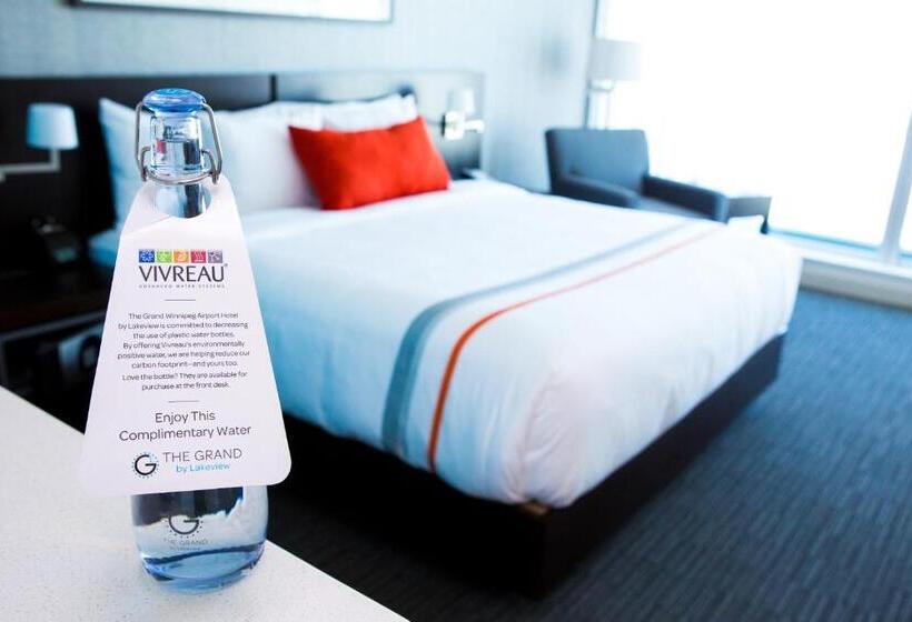 Стандартный Номер Кровать Кинг, The Grand Winnipeg Airport Hotel By Lakeview