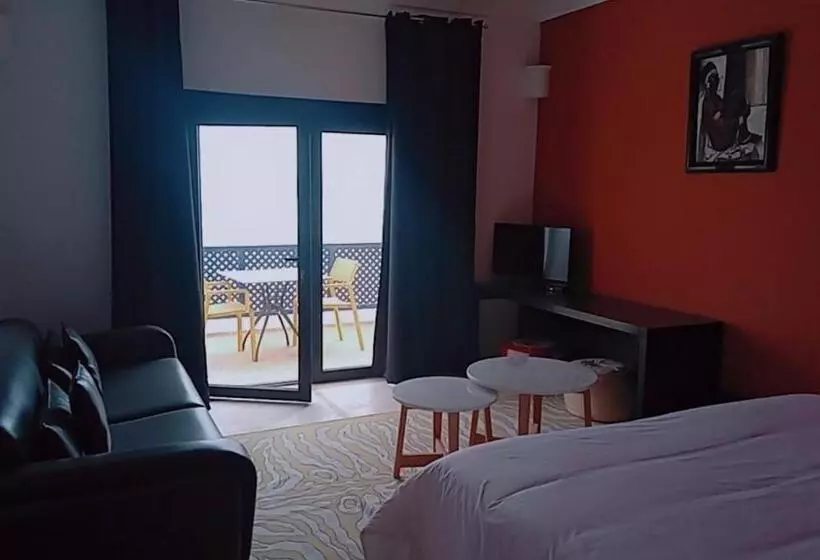 اتاق استاندارد با چشم‌انداز دریا, Hôtel Calipau Riad Maison D Hôtes