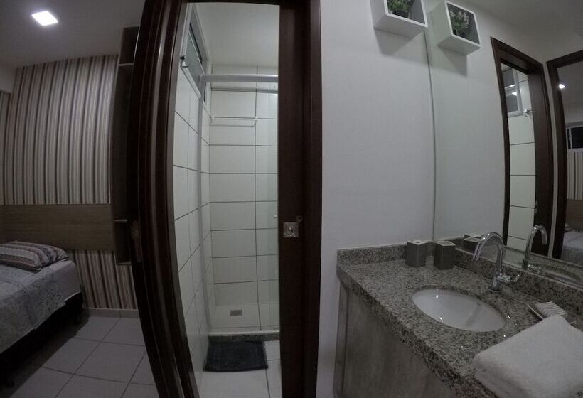 带1个卧室的舒适公寓, Beach Class Residence By Solemar