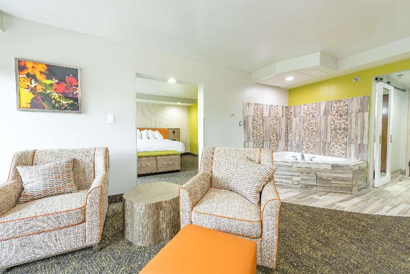 带大床的套房, Best Western Plus Apple Valley Lodge Pigeon Forge