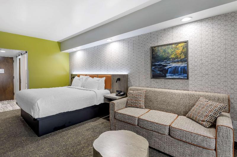 带大床的标准间, Best Western Plus Apple Valley Lodge Pigeon Forge