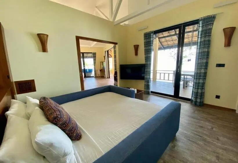 オーシャンビュー２ベッドルームヴィラ, Absolute Beachfront Resort