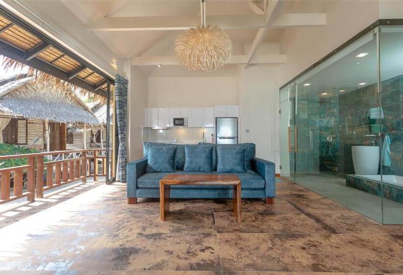 빌라 침실 1개, Absolute Beachfront Resort