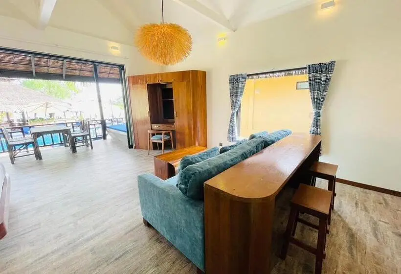 オーシャンビューの１ベッドルームビラ, Absolute Beachfront Resort