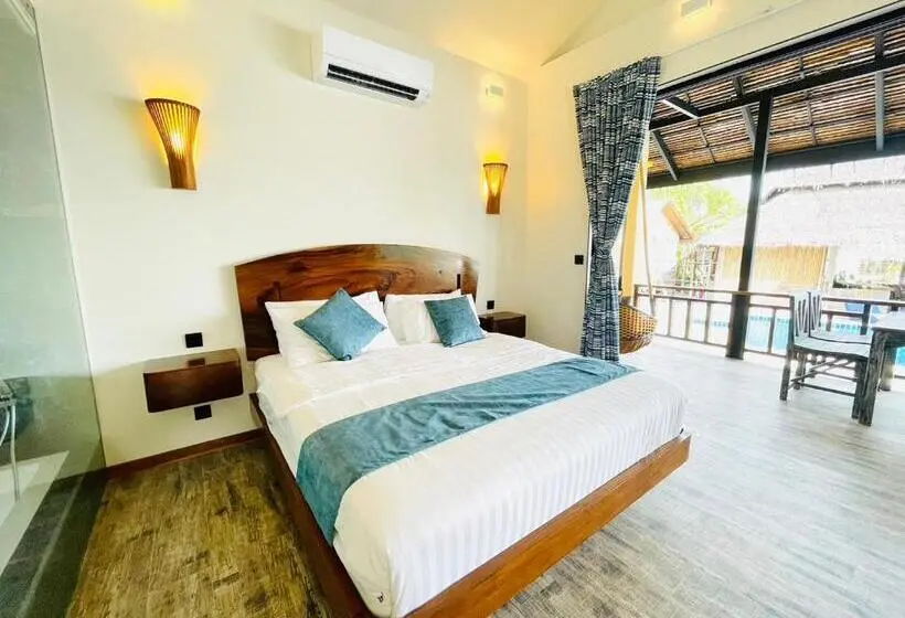 オーシャンビューの１ベッドルームビラ, Absolute Beachfront Resort