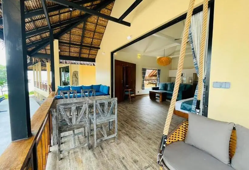 オーシャンビューの１ベッドルームビラ, Absolute Beachfront Resort