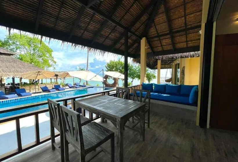 オーシャンビューの１ベッドルームビラ, Absolute Beachfront Resort